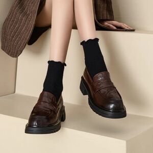 Lambskin leather Loafers